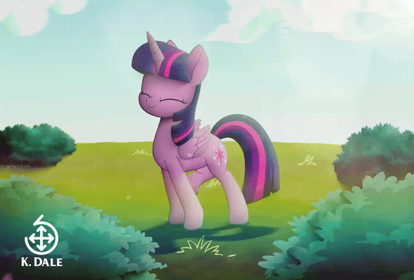 Twilight in her natural habitat